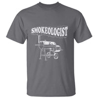 Smokeologist T Shirt Funny Pitmaster BBQ Smoker Grilling Gift - Wonder Print Shop