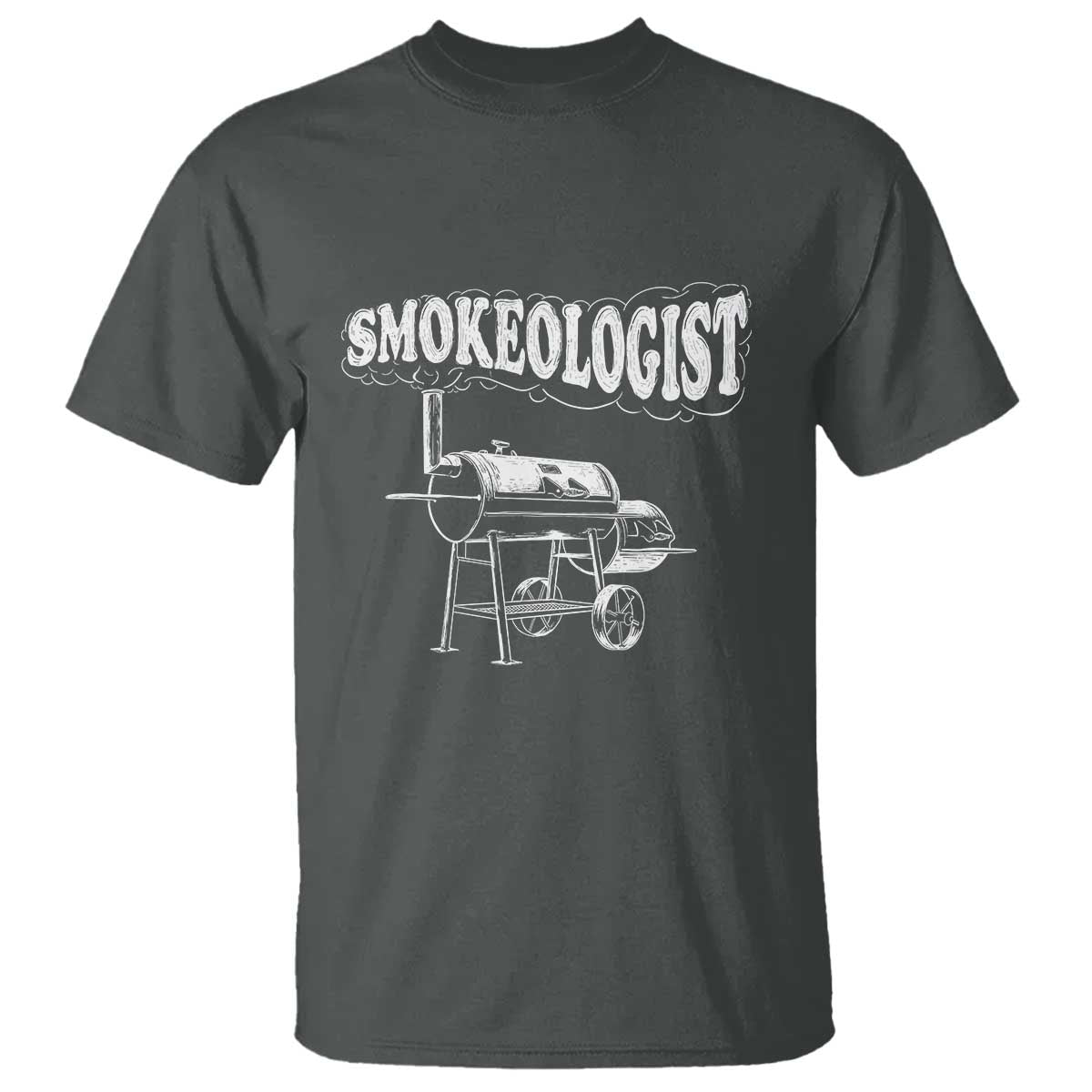 Smokeologist T Shirt Funny Pitmaster BBQ Smoker Grilling Gift - Wonder Print Shop
