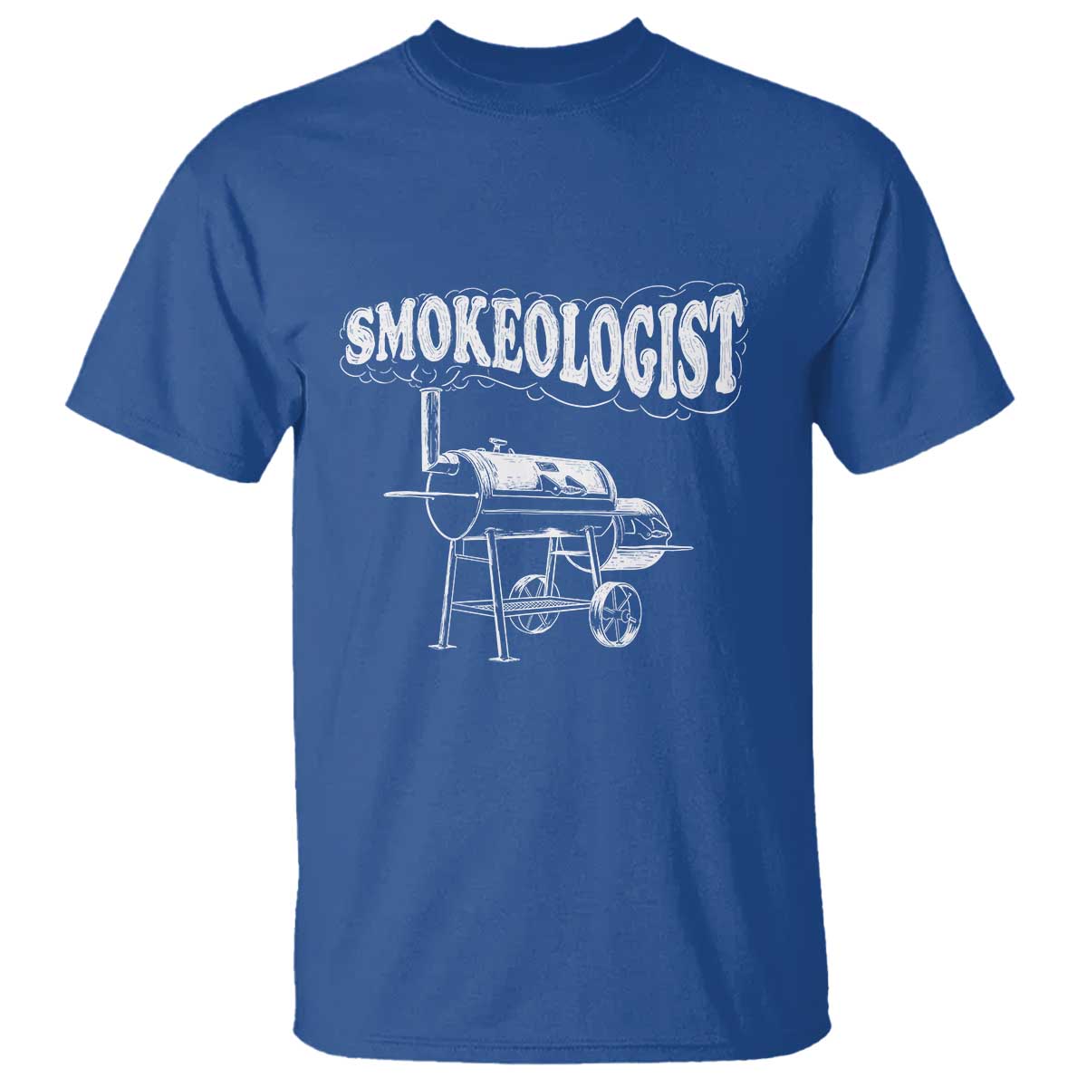 Smokeologist T Shirt Funny Pitmaster BBQ Smoker Grilling Gift - Wonder Print Shop