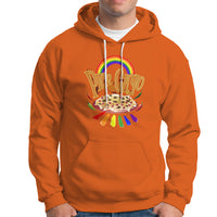 LGBT Hoodie Pico De Gayo Mexican Food with Rainbow - Wonder Print Shop