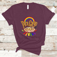 LGBT T Shirt Pico De Gayo Mexican Food with Rainbow - Wonder Print Shop