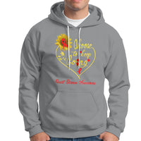 Choose To Keep Going Heart Disease Awareness Hoodie - Wonder Print Shop