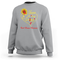Choose To Keep Going Heart Disease Awareness Sweatshirt - Wonder Print Shop