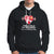 I Wear Red For My Sister Heart Disease Awareness Hoodie with Red Ribbon - Wonder Print Shop