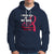 I Wear Red For My Wife Heart Disease Awareness Hoodie - Wonder Print Shop