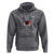 This Rose Is for My Mother in Heaven - Memorial Tribute Hoodie I Love & Miss You Mom Angel Wings Design