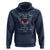 This Rose Is for My Mother in Heaven - Memorial Tribute Hoodie I Love & Miss You Mom Angel Wings Design