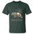 And Into the Forest I Go - Nature Lover Outdoor Adventure T Shirt Wilderness Compass & Bear Design - Wonder Print Shop