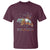And Into the Forest I Go - Nature Lover Outdoor Adventure T Shirt Wilderness Compass & Bear Design - Wonder Print Shop