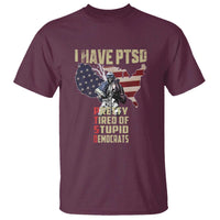 I Have PTSD T Shirt Patriotic Gift for U.S. Dad or Grandpa - Perfect for Veterans & Patriots - Wonder Print Shop