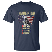 I Have PTSD T Shirt Patriotic Gift for U.S. Dad or Grandpa - Perfect for Veterans & Patriots - Wonder Print Shop