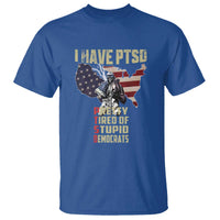 I Have PTSD T Shirt Patriotic Gift for U.S. Dad or Grandpa - Perfect for Veterans & Patriots - Wonder Print Shop