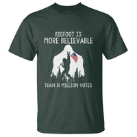 Bigfoot Is More Believable Than 81 Million Votes T Shirt Patriotic Design - Wonder Print Shop