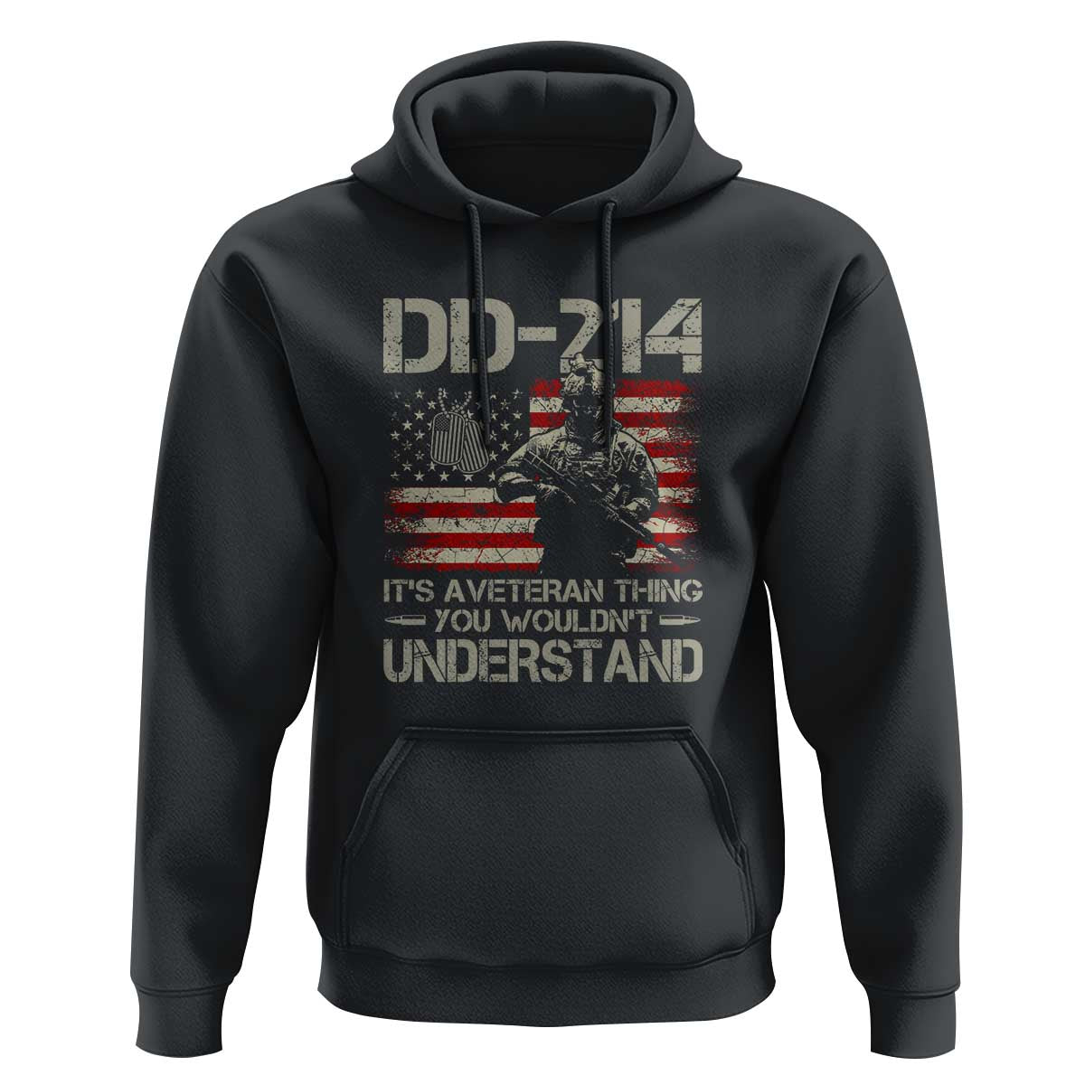 DD-214 It's a Veteran Thing You Wouldn’t Understand - Proud Military Veteran Hoodie