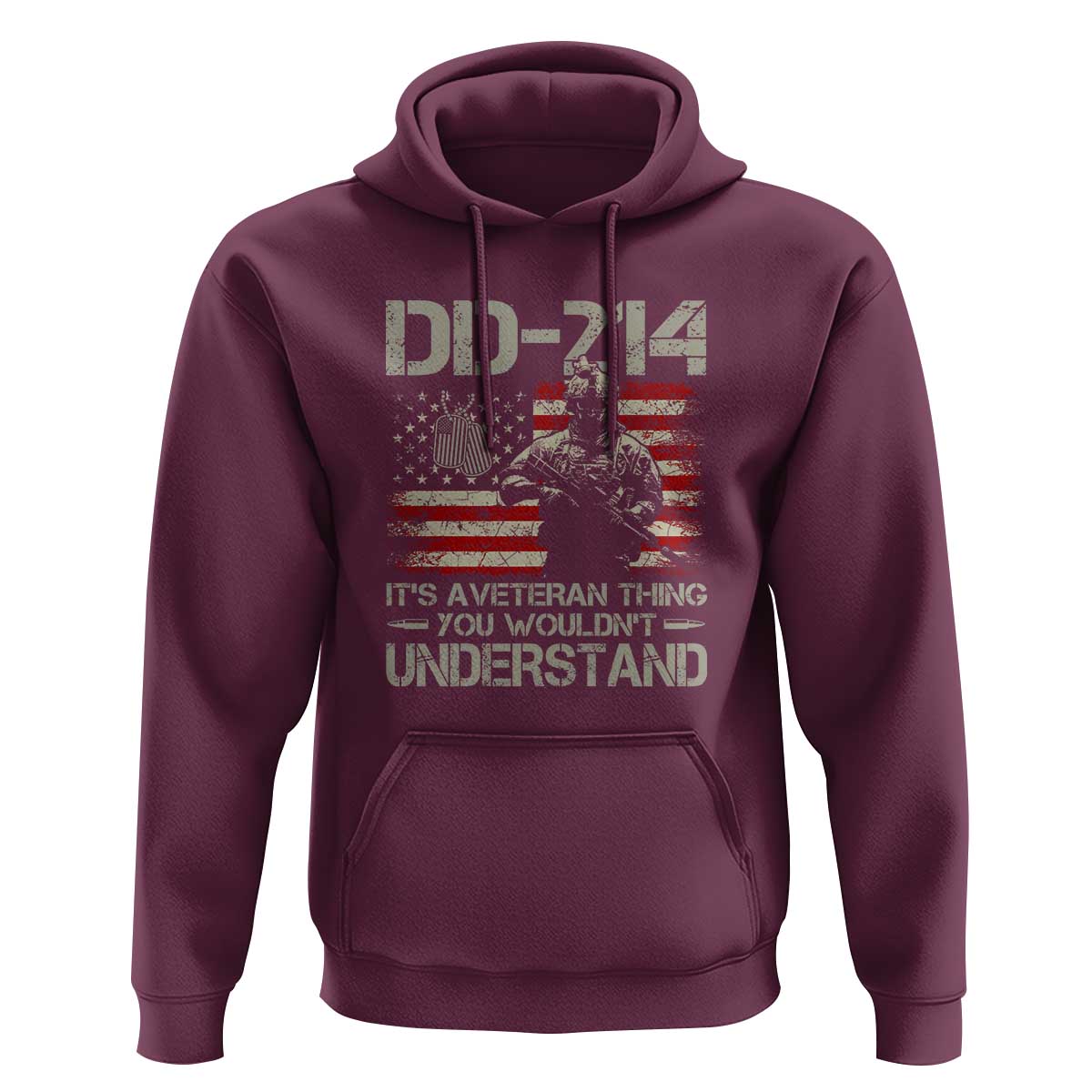 DD-214 It's a Veteran Thing You Wouldn’t Understand - Proud Military Veteran Hoodie