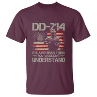 DD-214 It's a Veteran Thing You Wouldnt Understand - Proud Military Veteran T Shirt - Wonder Print Shop