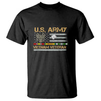 US Army Vietnam Veteran - Patriotic USA Flag Military T Shirt Vietnam War Veteran Tribute - Wonder Print Shop