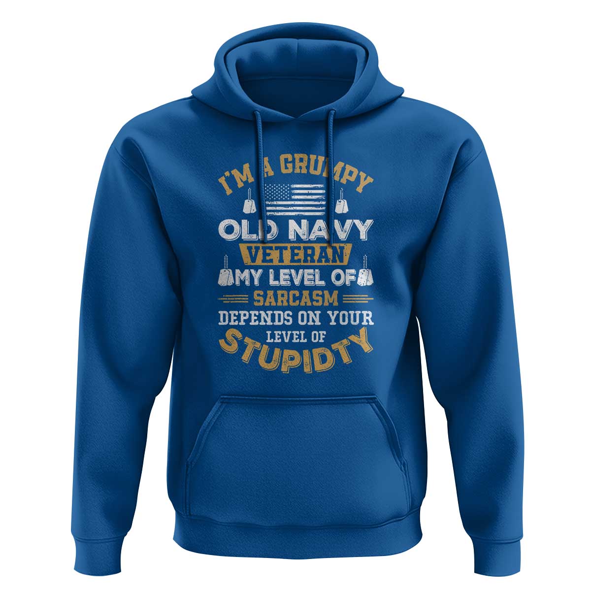 Grumpy Old Veteran Hoodie Funny Patriotic Military USA Veteran