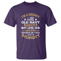 Grumpy Old Veteran T Shirt Funny Patriotic Military USA Veteran - Wonder Print Shop