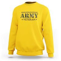 United States Army Veteran Sweatshirt Proud Military Veteran - Wonder Print Shop