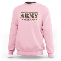 United States Army Veteran Sweatshirt Proud Military Veteran - Wonder Print Shop