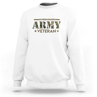 United States Army Veteran Sweatshirt Proud Military Veteran - Wonder Print Shop