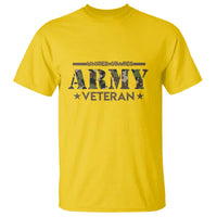 United States Army Veteran T Shirt Proud Military Veteran - Wonder Print Shop
