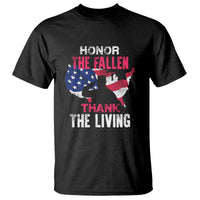 Patriotic Memorial T Shirt Honor the Fallen - Veteran Themed Military Support - Wonder Print Shop