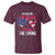 Patriotic Memorial T Shirt Honor the Fallen - Veteran Themed Military Support - Wonder Print Shop