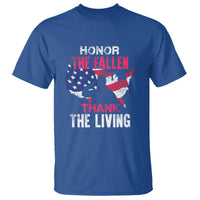 Patriotic Memorial T Shirt Honor the Fallen - Veteran Themed Military Support - Wonder Print Shop