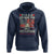 I'm a Dad, Grandpa, and Veteran Hoodie Nothing Scares Me - Proud Military Father's Day