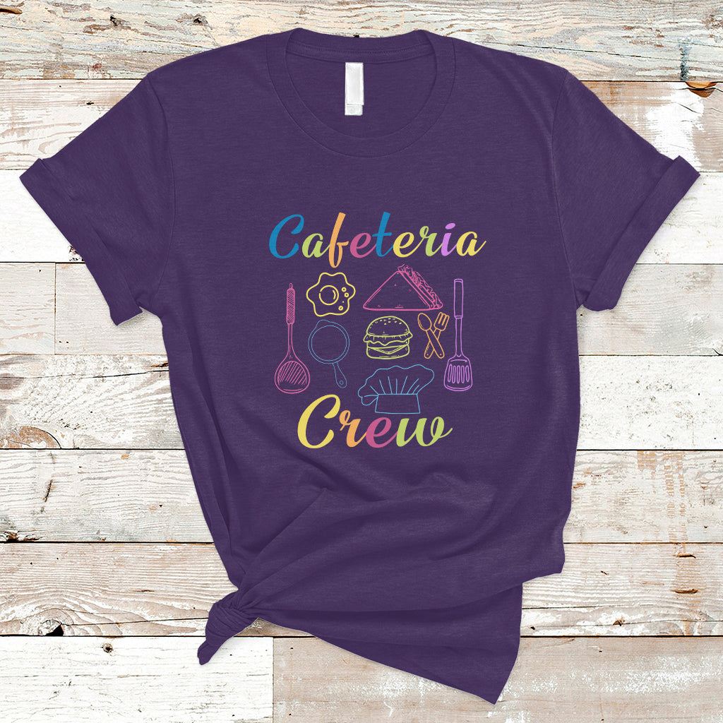 Lunch Lady T Shirt Cafeteria Crew - Wonder Print Shop