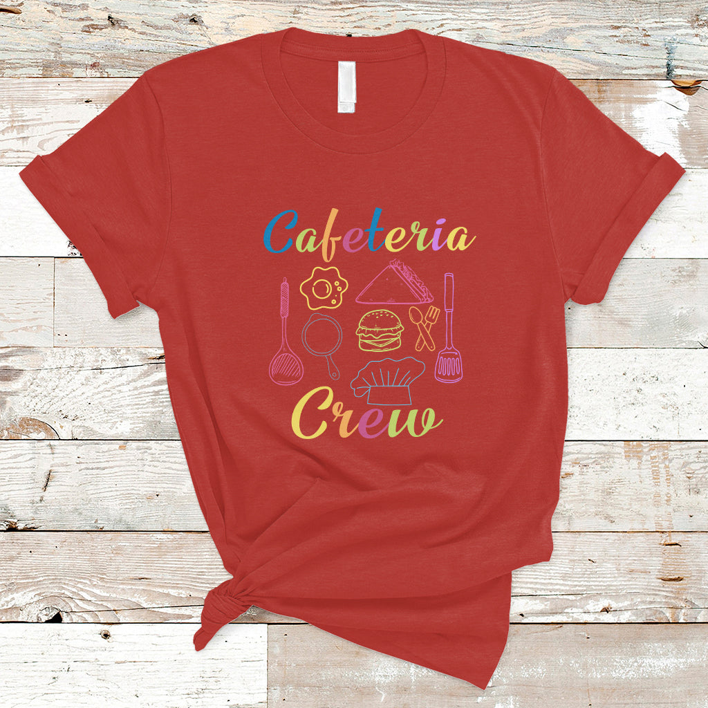 Lunch Lady T Shirt Cafeteria Crew - Wonder Print Shop