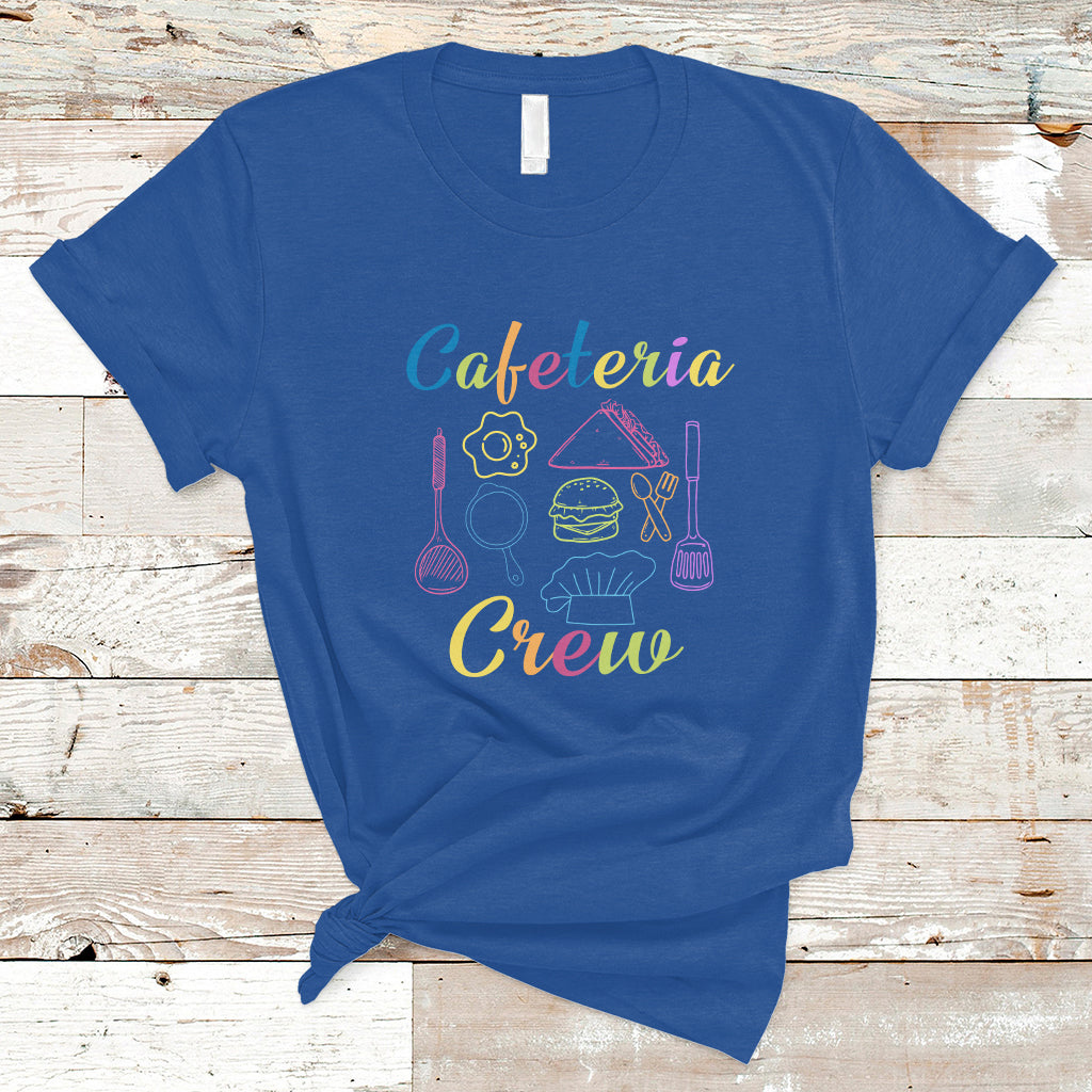 Lunch Lady T Shirt Cafeteria Crew - Wonder Print Shop