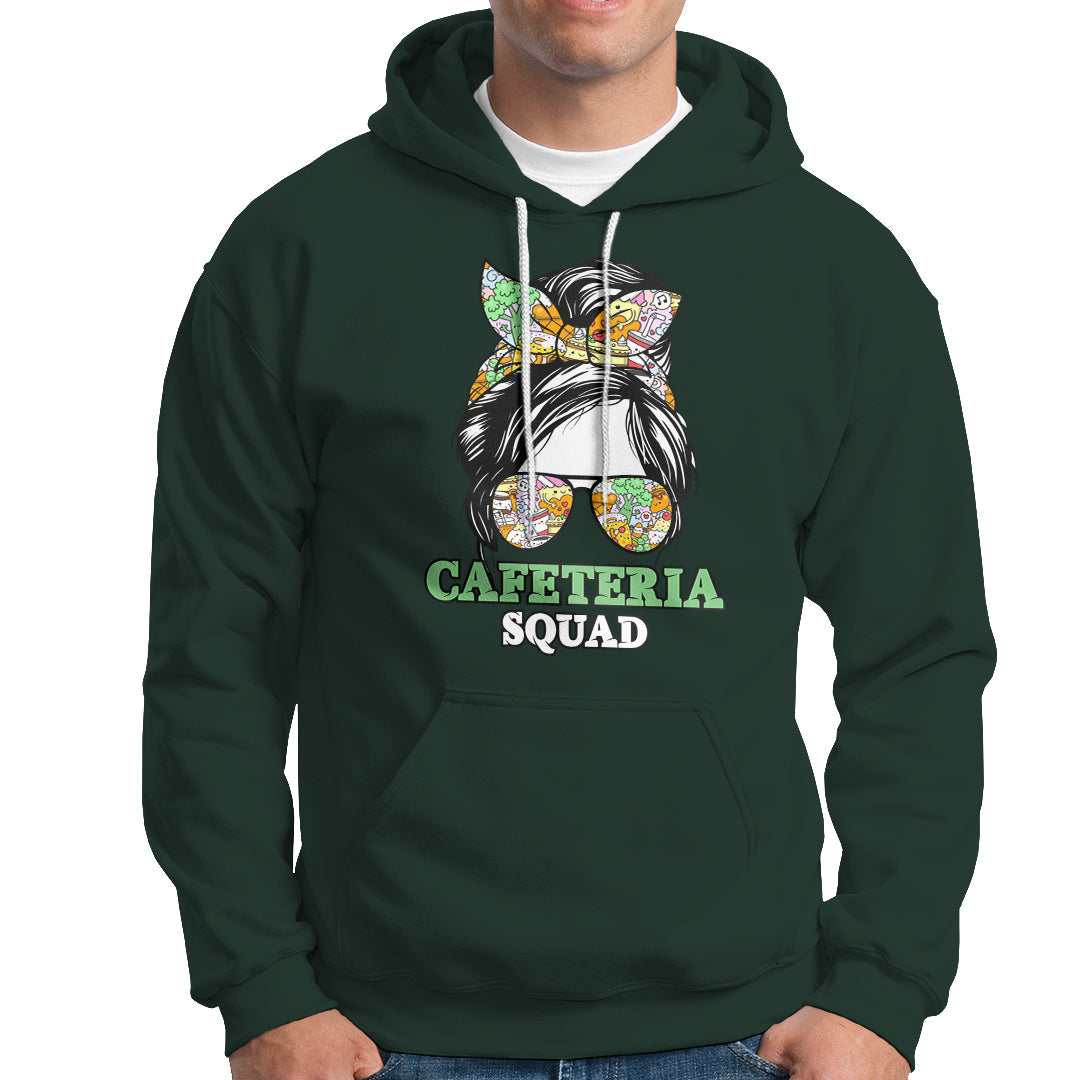 Lunch Lady Hoodie Cafeteria Squad - Wonder Print Shop
