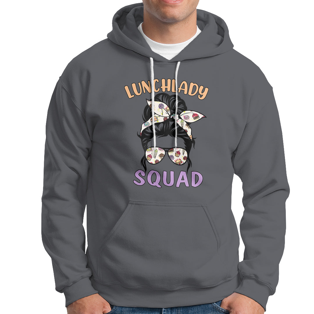 Cafeteria Hoodie Lunch Lady Squad - Wonder Print Shop