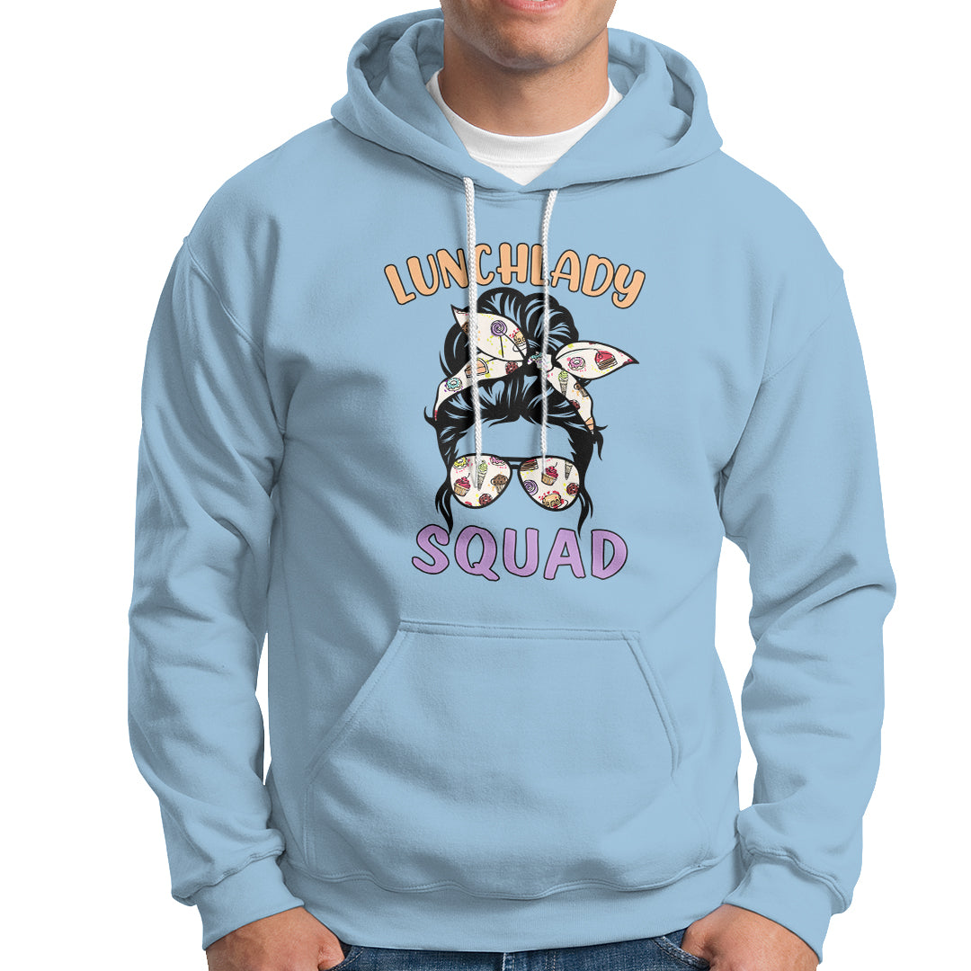 Cafeteria Hoodie Lunch Lady Squad - Wonder Print Shop