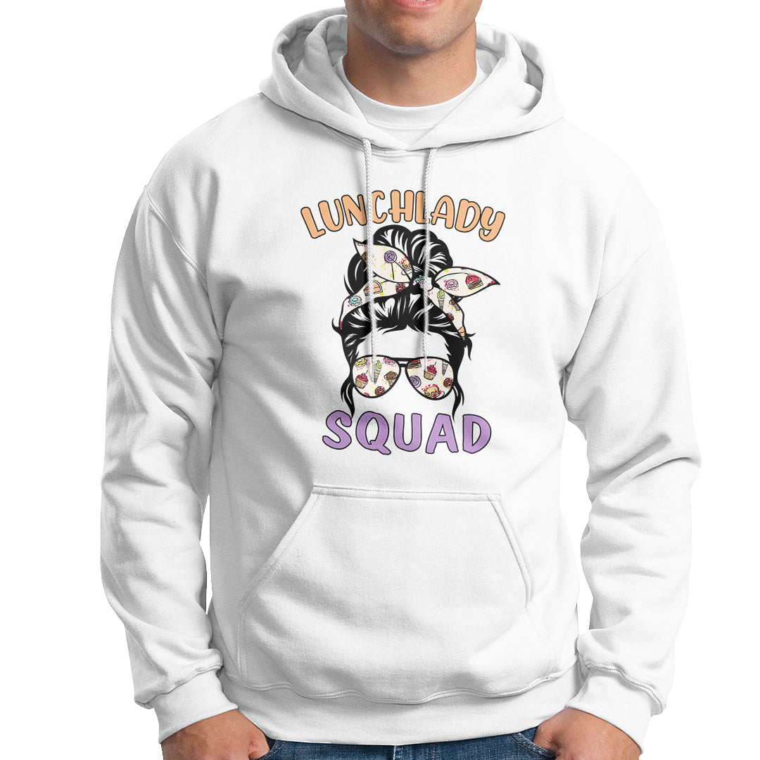 Cafeteria Hoodie Lunch Lady Squad - Wonder Print Shop