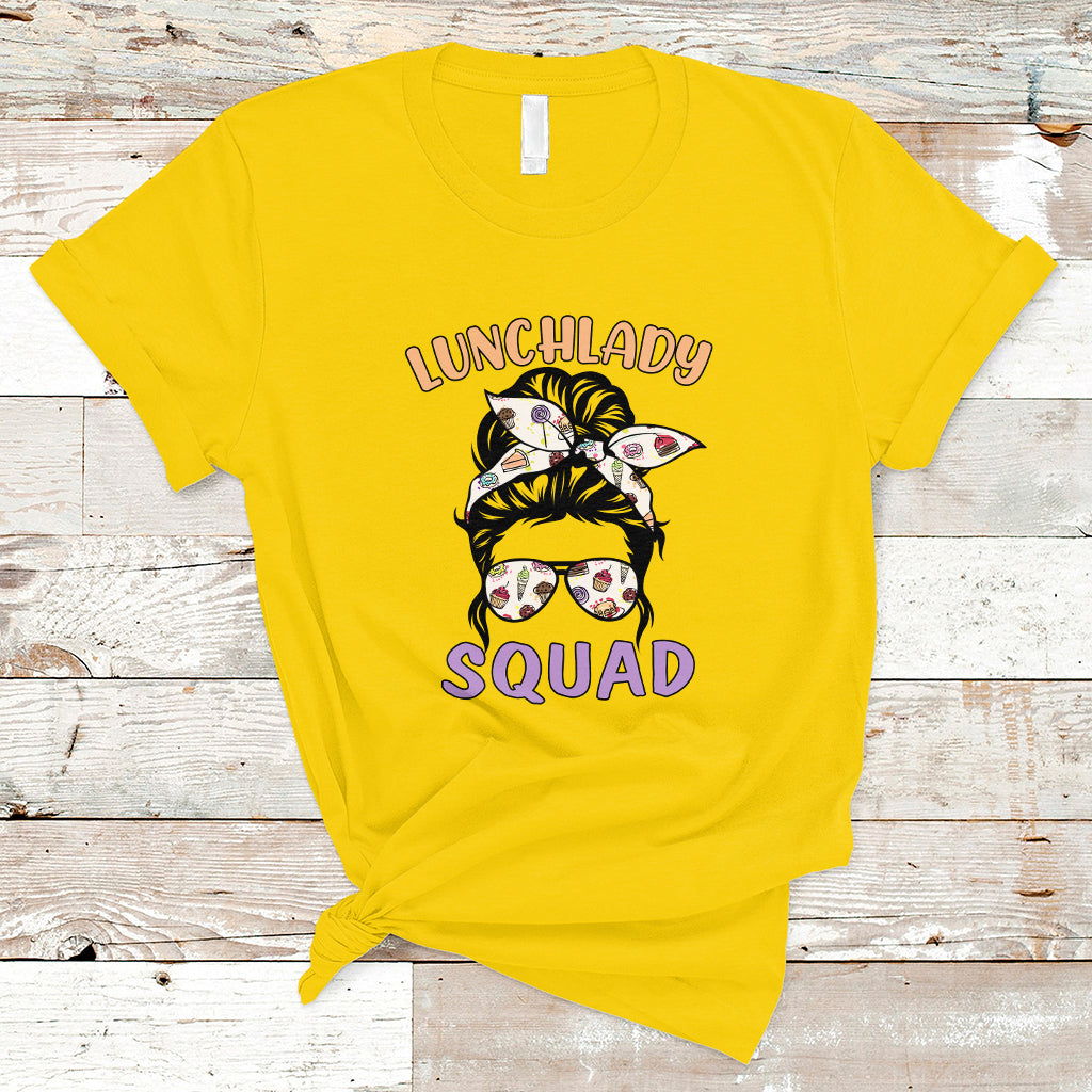 Cafeteria T Shirt Lunch Lady Squad - Wonder Print Shop