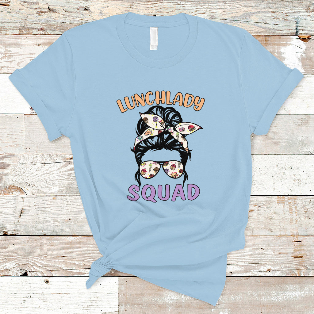Cafeteria T Shirt Lunch Lady Squad - Wonder Print Shop