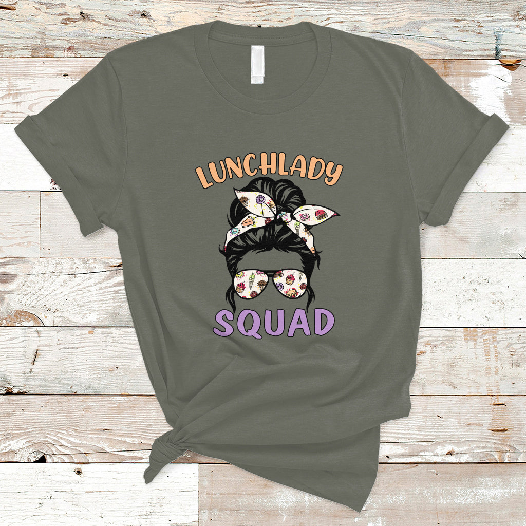 Cafeteria T Shirt Lunch Lady Squad - Wonder Print Shop