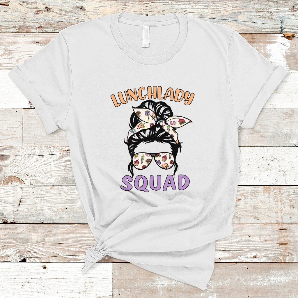 Cafeteria T Shirt Lunch Lady Squad - Wonder Print Shop