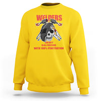 Welding Sweatshirt Welders Can Do It In All Positions with 100 Percent Penetration - Wonder Print Shop