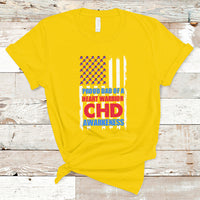 Proud Dad Of A Heart Warrior CHD Awareness T Shirt - Wonder Print Shop
