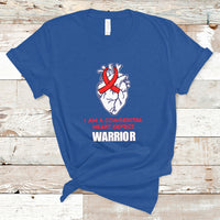 I Am A Congenital Heart Defect Awareness Warrior T Shirt - Wonder Print Shop