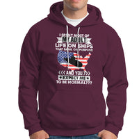 Old Navy Hoodie I Spent Most Of My Adult Life On Ships - Wonder Print Shop