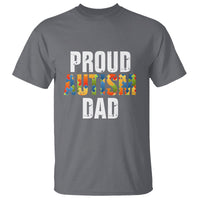 Proud Autism Dad T Shirt Accept Understand Love Support Jigsaw Puzzle - Wonder Print Shop