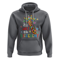 Giraffe Autism Hoodie It's Ok To Be Different - Wonder Print Shop