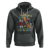 Giraffe Autism Hoodie It's Ok To Be Different - Wonder Print Shop