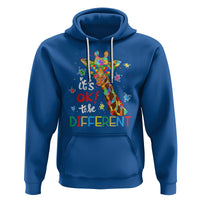 Giraffe Autism Hoodie It's Ok To Be Different - Wonder Print Shop